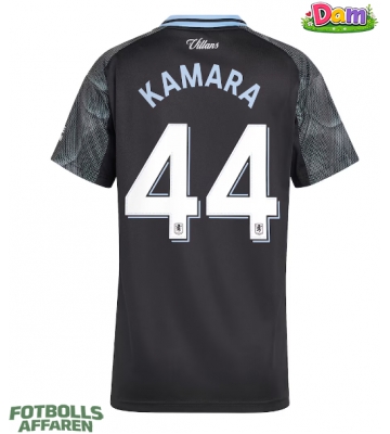 Aston Villa Boubacar Kamara #44 Bortatröja Kvinnor 2025-26 Kortärmad